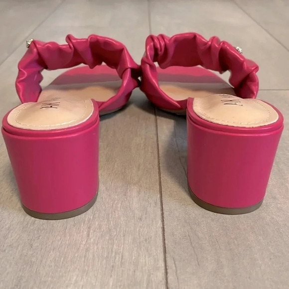 NWOT Anne Klein iflex Slip-On Sandal Block Heel, Size 8 - Picture 4 of 7